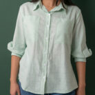OLERAE Pastel Green Everyday Shirt 3