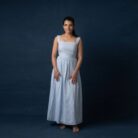 OLERAE Sky Blue Flow Maxi Dress 1