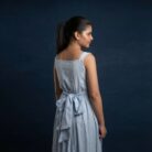 OLERAE Sky Blue Flow Maxi Dress 2