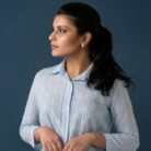 OLERAE Sky Blue Office Shirt 2