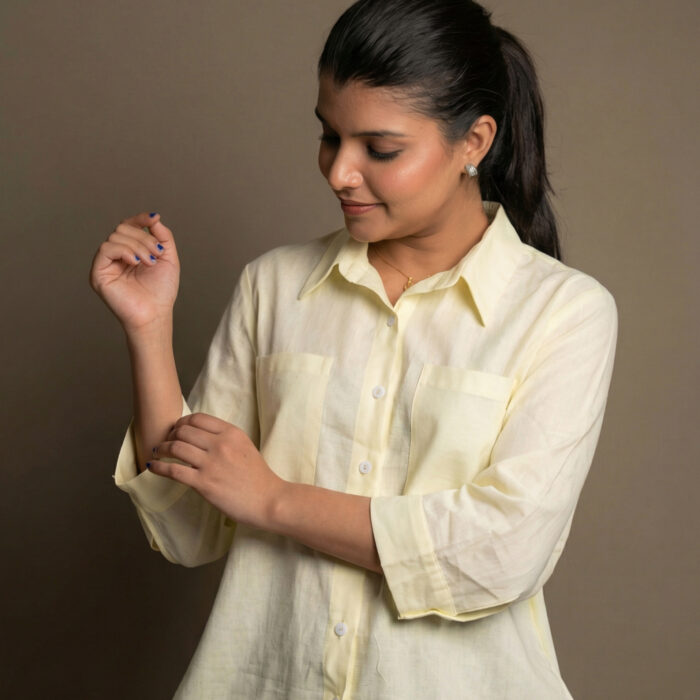 OLERAE Soft Lemon Everyday Shirt 5