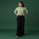 OLERAE Green Everyday Blouse 3