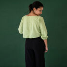 OLERAE Green Everyday Blouse 4